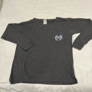 Victoria secret dark grey tee